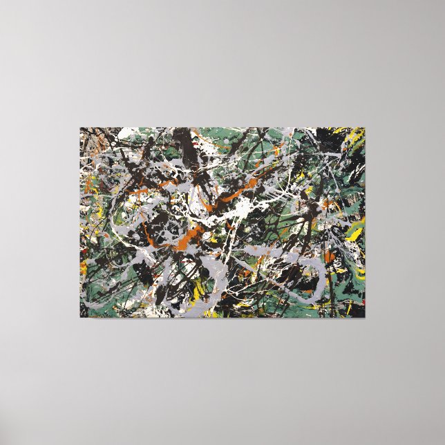 J. P. - Untitled (GRÖN SILVER) - 1949 - Canvastryck (Framsida)