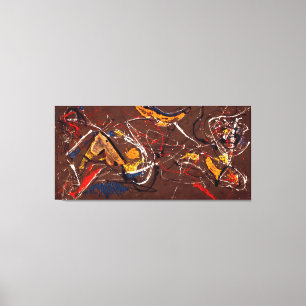 J. P. - WOODEN HORSE - Number 10 A - 1948 - Canvastryck