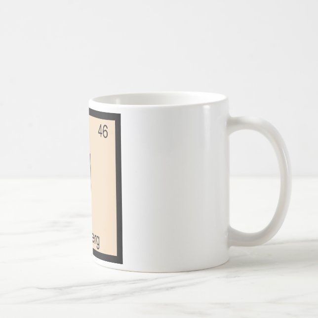 J - Periodiskt bord för Jarlsberg ostkemi Kaffemugg (Höger)