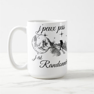 J’peux pas, j’ai randonnée – Randonneur paysage Kaffemugg