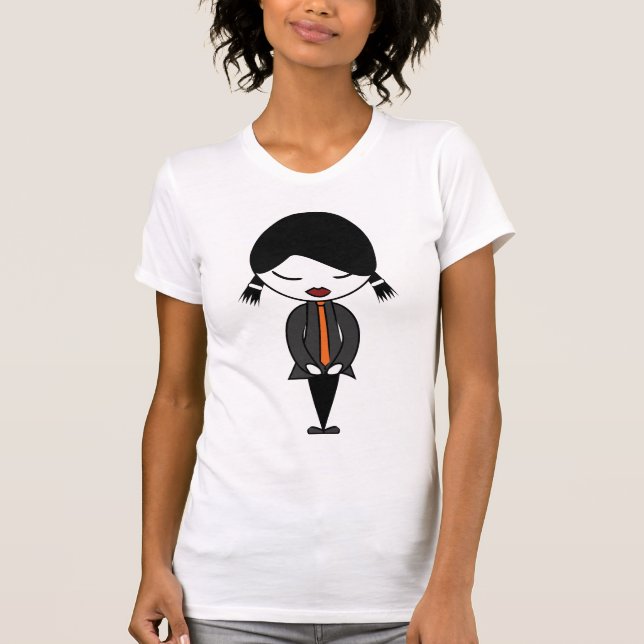 J-popflicka T Shirt (Framsida)