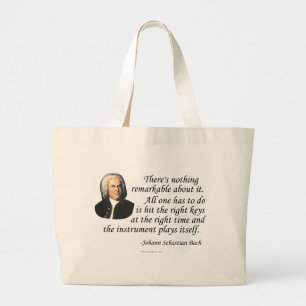 J.S. Bach på att leka Jumbo Tygkasse