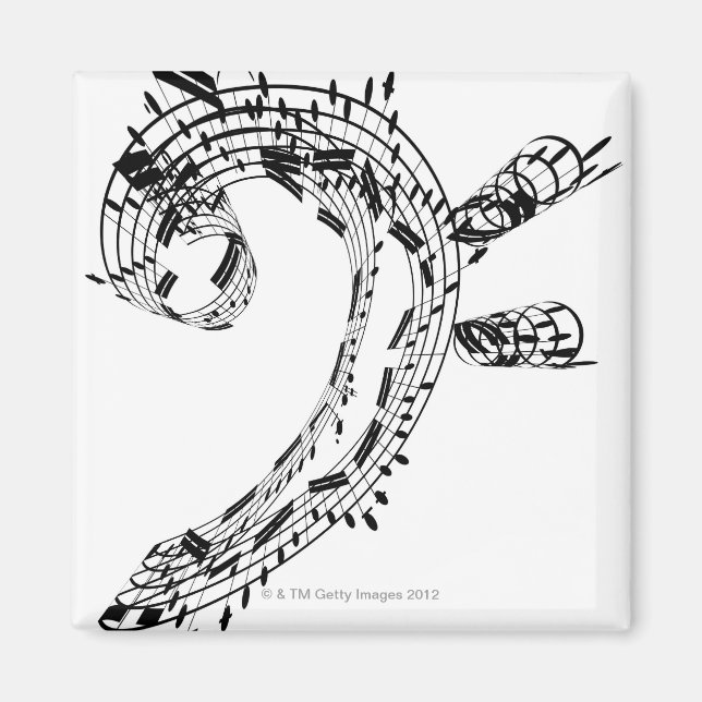 J.S.Bachs Cello Suite Magnet (Framsidan)