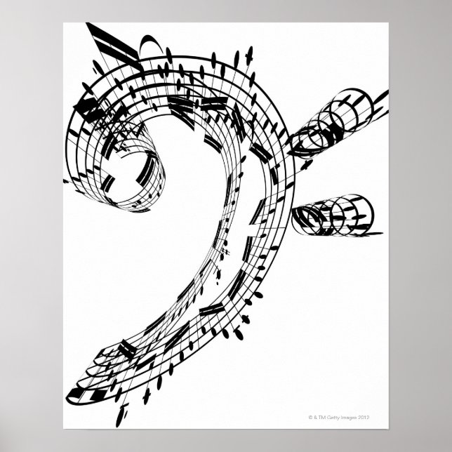 J.S.Bachs Cello Suite Poster (Framsidan)