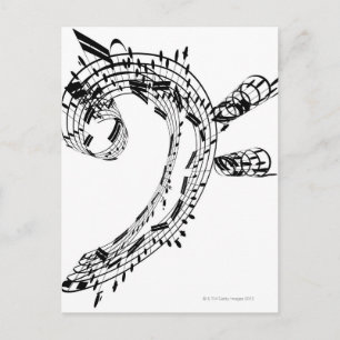 J.S.Bachs Cello Suite Vykort