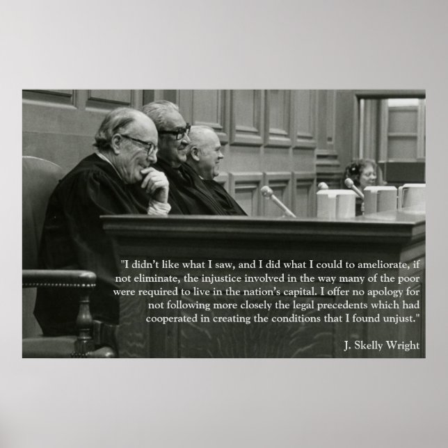 J. Skelly Wright Poster (Framsidan)
