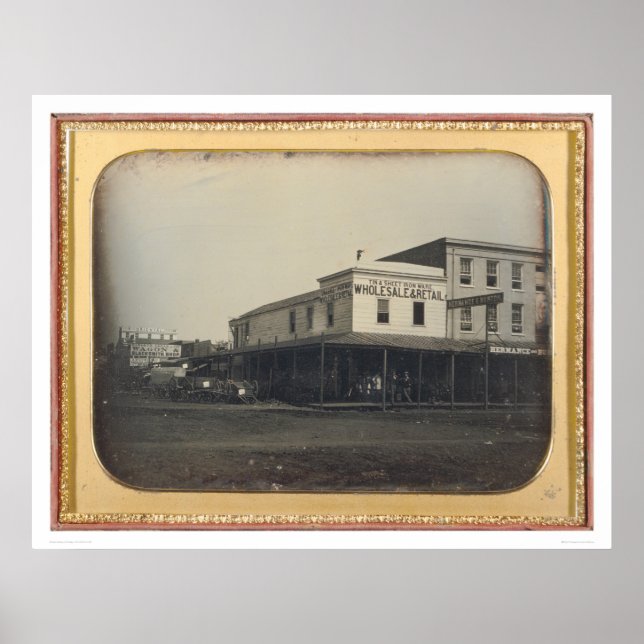 J Street and Four Street, Sacramento (40087) Poster (Framsidan)