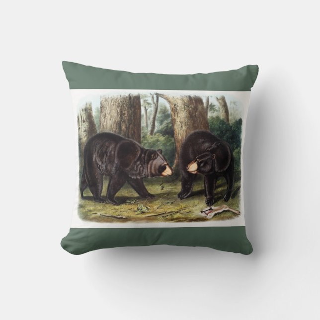 J.W. Audubon - Ursus Americanus (Black Bear) Kudde (Framsida)