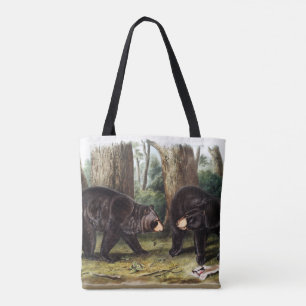 J.W. Audubon - Ursus Americanus Black Bear Tygkasse