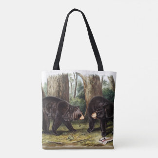 J.W. Audubon - Ursus Americanus Black Bear Tygkasse