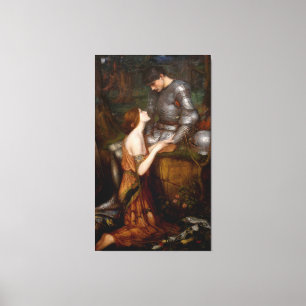 J. W. WATERHOUSE - LAMIA AND THE SOLDIER - 1905 - CANVASTRYCK