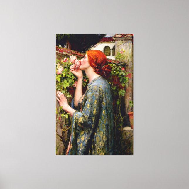 J. W. WATERHOUSE - THE SOUL OF THE RO - 1908 - CANVASTRYCK (Framsida)