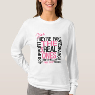Ja är de fejkar de verkliga som försöks för at tee shirt