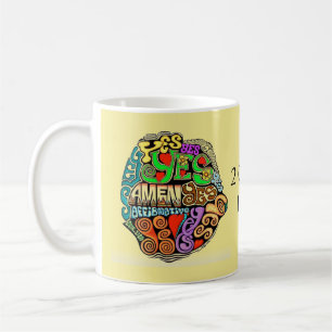 JA av GUDEN! Kaffemugg