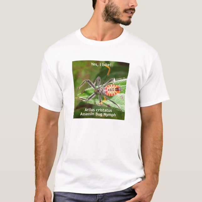 Ja biter jag mördarekryp tröja (Framsida)