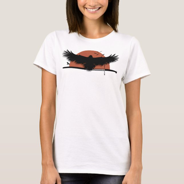 JA bok logotyp (1).png T Shirt (Framsida)