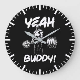 Ja Buddy - Gym Workout Motivational Stor Klocka