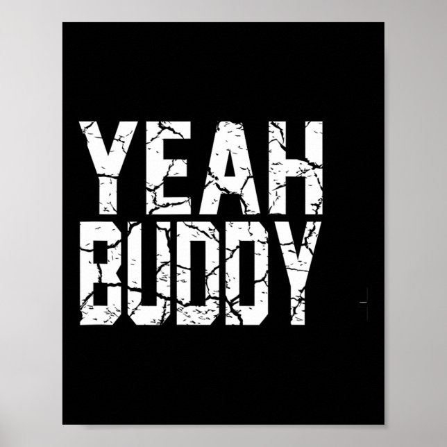 Ja Buddy Light Weight Bodybuilding der Bodybuildin Poster (Framsidan)