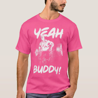 Ja Buddy Ronnie Coleman Barbell Row Gym Motivati T Shirt
