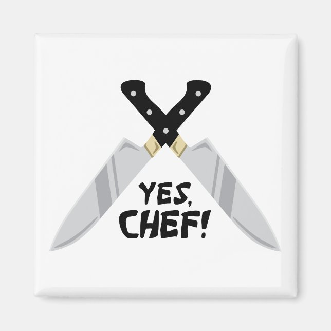 Ja Chef Magnet (Framsidan)