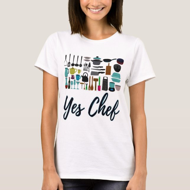 Ja Chef T Shirt (Framsida)