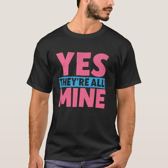 Ja De Är Alla Mina Mamma T Shirt (Framsida)