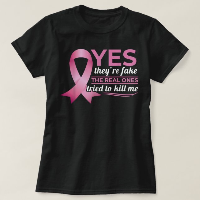 Ja, de är mitt riktiga försök att Döda mig Bre T Shirt (Design framsida)