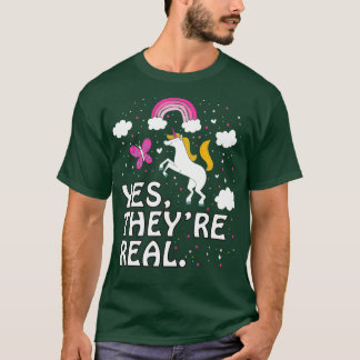 Ja, de är riktigt fin Söt Cute Unicorn Manar Wome T Shirt