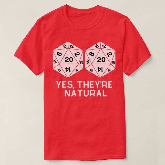 Ja, deras naturdungar och drakar 9 t shirt (Design framsida)