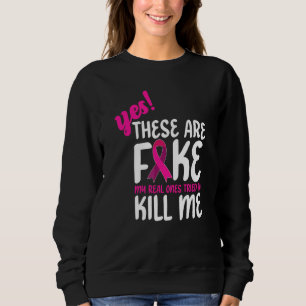 Ja Dessa Är Falska Mina Riktiga Försökte Döda Mig T Shirt