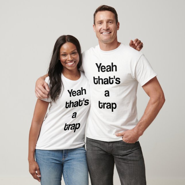 Ja, det är en fälla t shirt (Unisex)