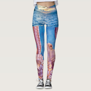 Ja, det är en Octopus Women's Leggings Beach