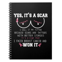 Ja, det är en Scar I Faced Breast Cancer Awareness
