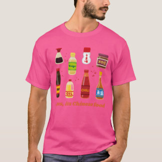 Ja det är kinesisk mat vänner t shirt