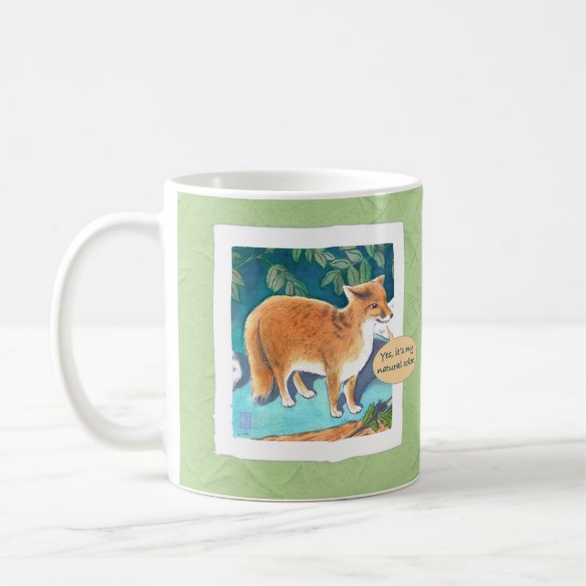 Ja, det är min naturliga Färg Fox Mugg (Vänster)