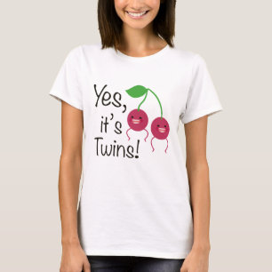 Ja, Det Är Tvillingar! Mamma T-Shirt