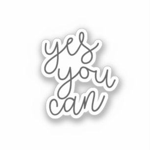 Ja, det kan du, inspirationsoffert klistermärken