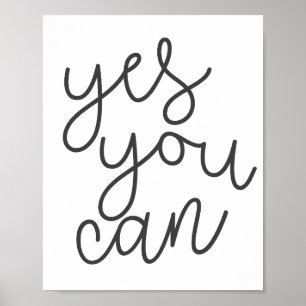 Ja, det kan du, inspirationsoffert poster
