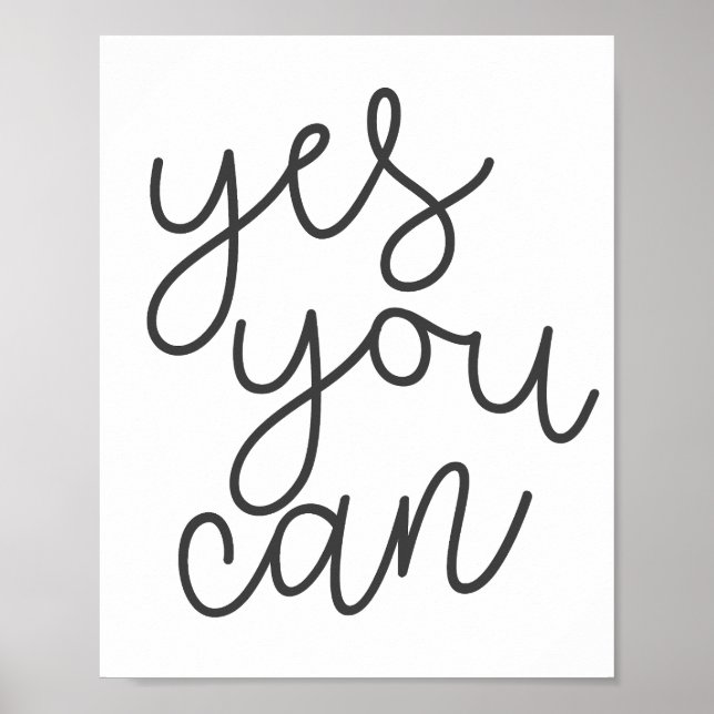 Ja, det kan du, inspirationsoffert poster (Framsidan)