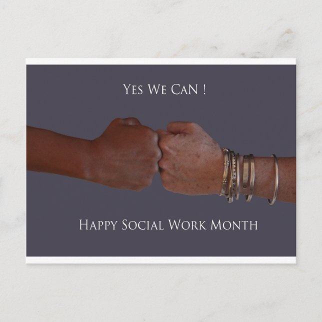 Ja, det kan vi! vykort (Framsida)