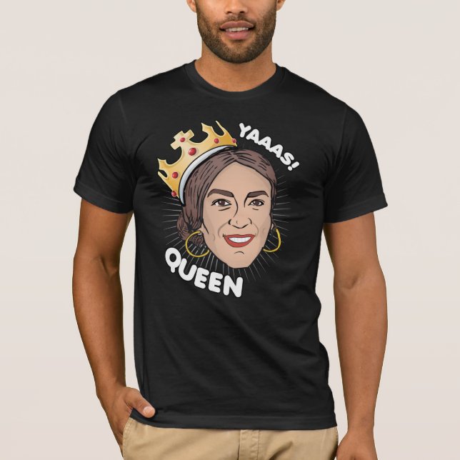 JA DROTTNING AOC T SHIRT (Framsida)