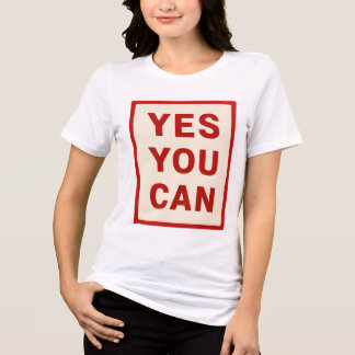 JA DU KAN Oberoende Kvinna HON VALDE SIG SJÄLV T Shirt