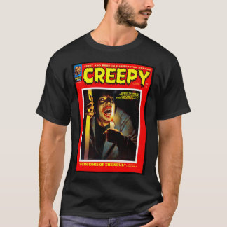 JA EN ANNAN UNDERBAR VINTAGE KREEPY 45 MAGAZINTÄCK T SHIRT