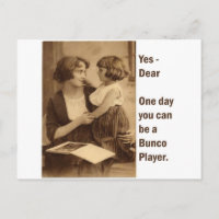 Ja, en dag kan du vara en bunco-spelare