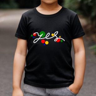 Ja - färglöst Baby T-Shirt Tee DP7Art