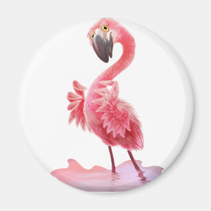 Ja, Flamingo! Magnet