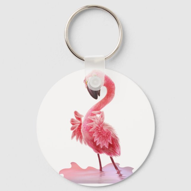 Ja, Flamingo! Nyckelring (Framsida)