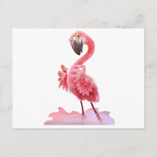 Ja, Flamingo! Vykort