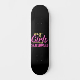 Ja, flickor kan Skateboard