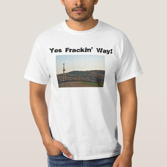 Ja Frackin långt! T Shirt (Framsida)